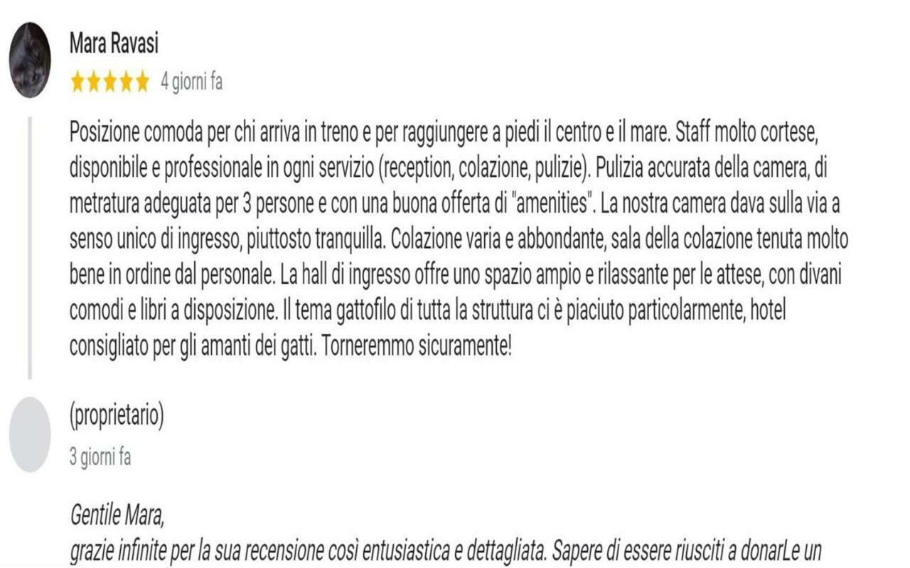 Hotel Il Gatto Rapallo Eksteriør billede